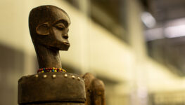 figurka z wystawy stałej galerii afrykańskiej